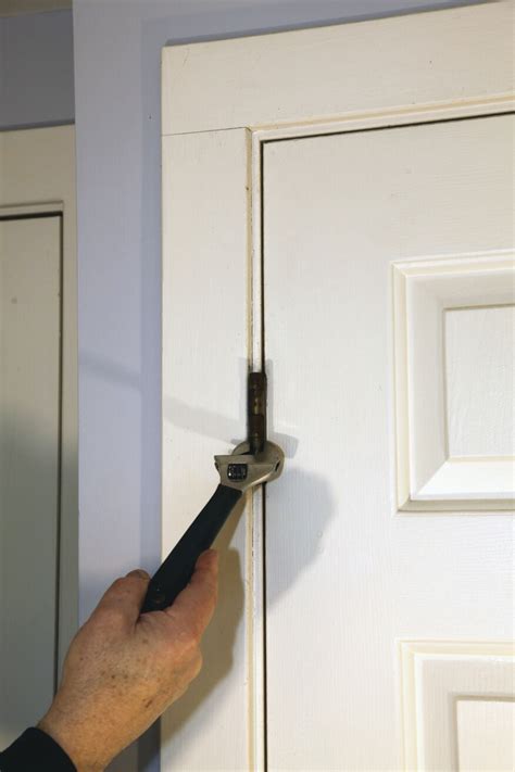 metal frame door jamb adjustment